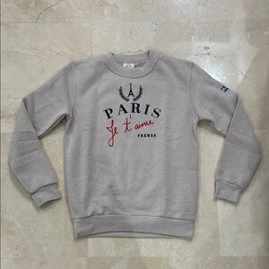 Gray Paris Je T'aime Sweater